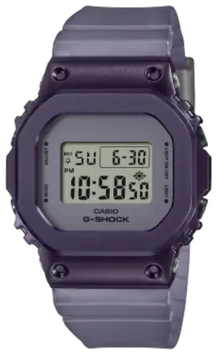 Часы Кварцевые CASIO GM-S5600MF-6DR пластик, нержавеющая сталь купить,NaN