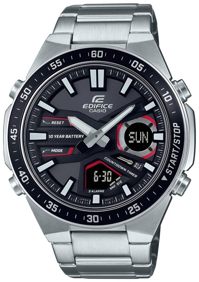 Часы Кварцевые CASIO EFV-C110D-1A4VDF сталь купить,NaN