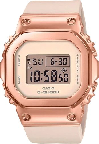 Часы Кварцевые CASIO GM-S5600PG-4DR нержавеющая сталь купить,NaN
