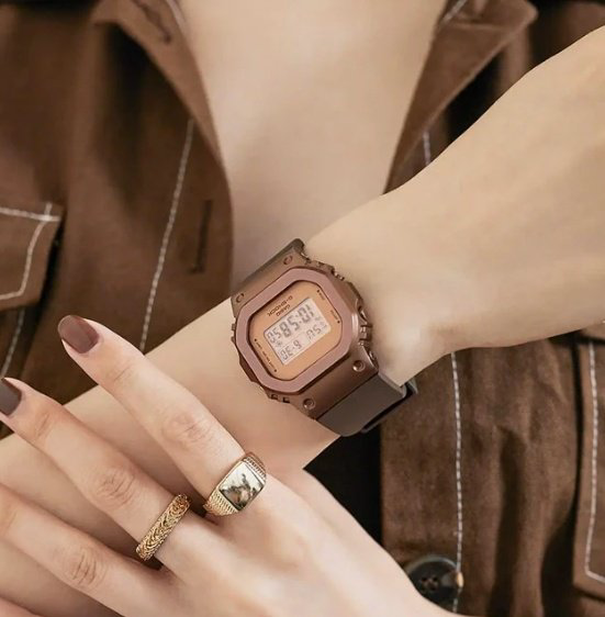 Часы Кварцевые CASIO GM-S5600UBR-5DR сталь, полимер купить,NaN