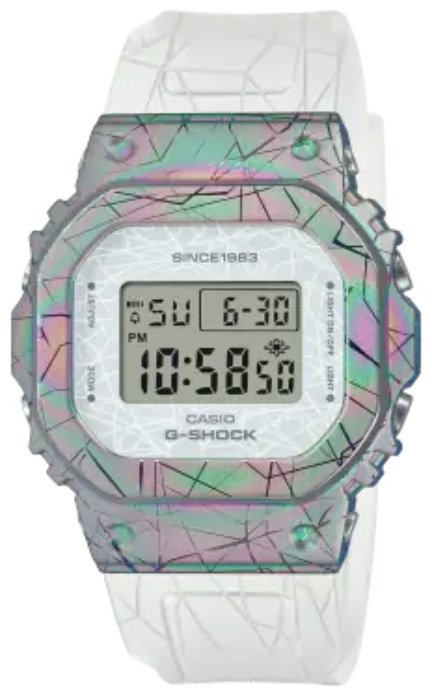 Часы Кварцевые CASIO GM-S5640GEM-7DR пластик, нержавеющая сталь купить,NaN