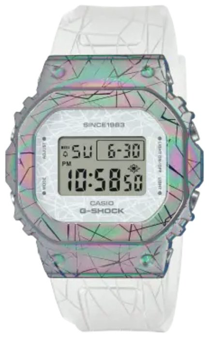 Часы Кварцевые CASIO GM-S5640GEM-7DR пластик, нержавеющая сталь купить,NaN