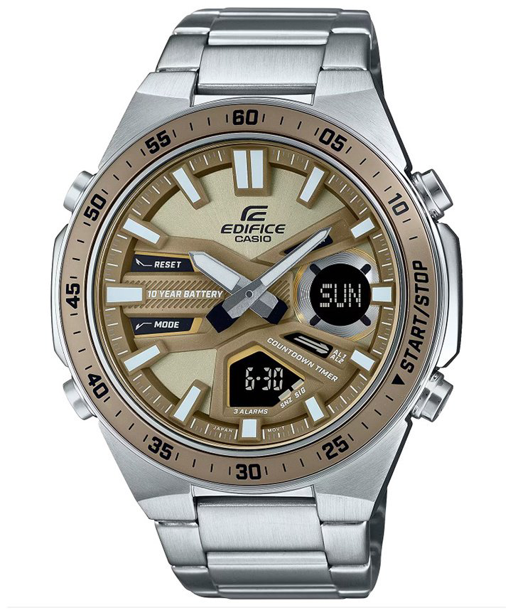 Часы Кварцевые CASIO EFV-C110D-5ADF нержавеющая сталь, алюминий купить,NaN