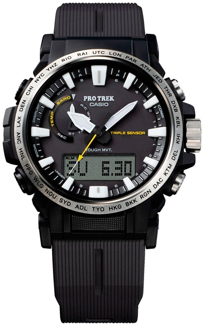 Часы Кварцевые CASIO PRW-61-1AER полимер купить,NaN
