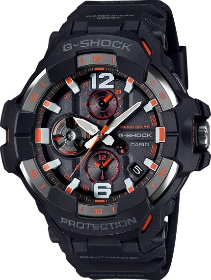 Часы Кварцевые CASIO GR-B300-1A4ER сталь, полимер, карбон купить,NaN