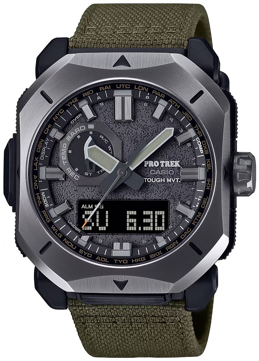 Часы Кварцевые CASIO PRW-6900YB-3DR нержавеющая сталь купить,NaN