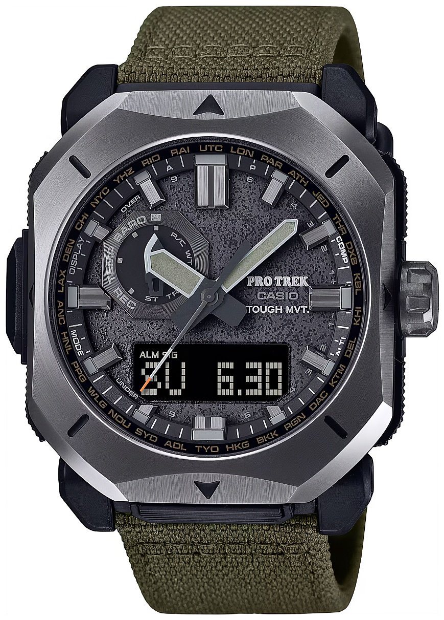 Часы Кварцевые CASIO PRW-6900YB-3DR нержавеющая сталь купить,NaN