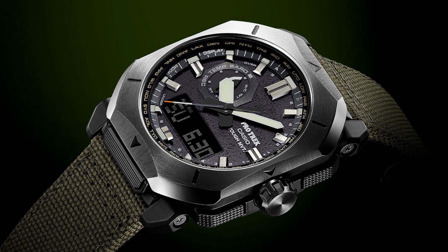 Часы Кварцевые CASIO PRW-6900YB-3DR нержавеющая сталь купить,NaN