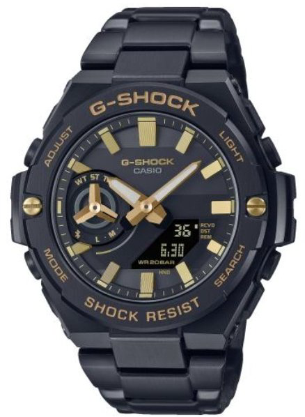 Часы Кварцевые CASIO GST-B500BD-1A9ER сталь купить,NaN