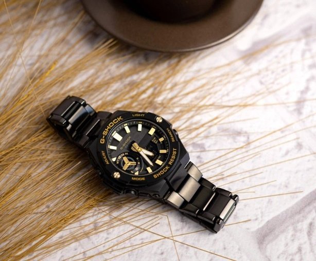 Часы Кварцевые CASIO GST-B500BD-1A9ER сталь купить,NaN