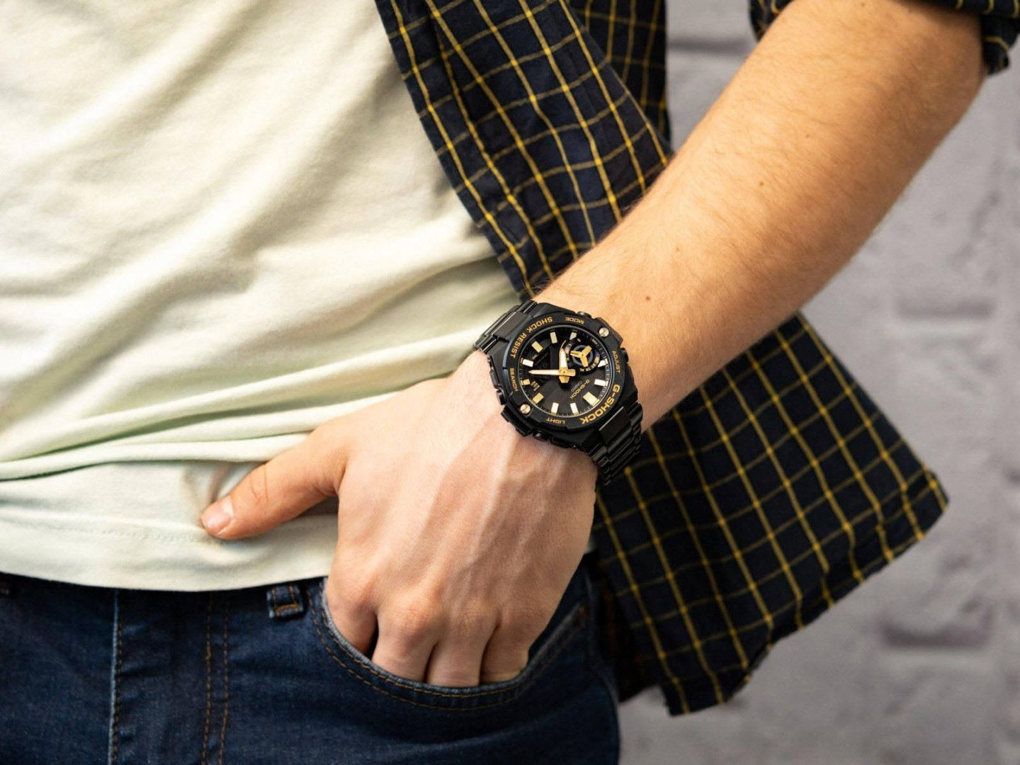 Часы Кварцевые CASIO GST-B500BD-1A9ER сталь купить,NaN