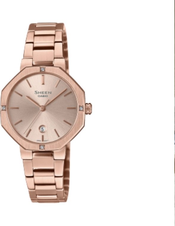 Часы Кварцевые CASIO SHE-4543PG-4AUDF нержавеющая сталь купить,NaN