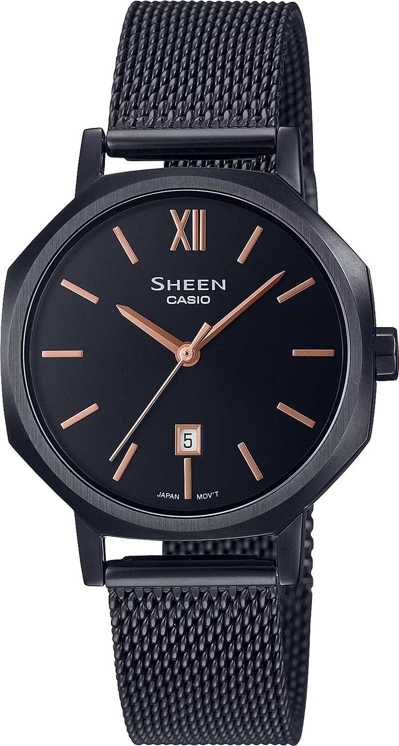 Часы Кварцевые CASIO SHE-4554BM-1AUDF нержавеющая сталь купить,NaN