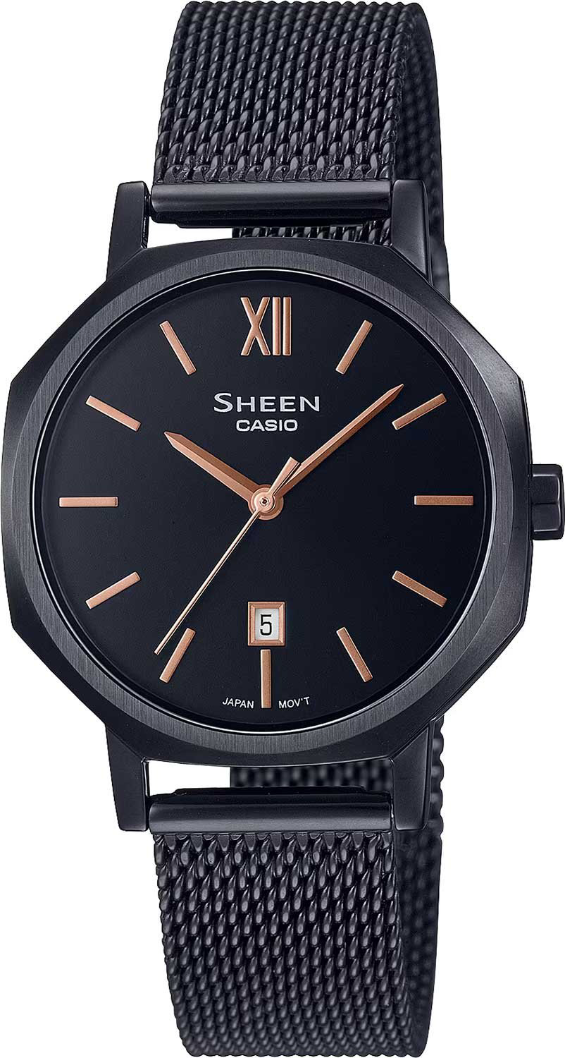 Часы Кварцевые CASIO SHE-4554BM-1AUDF нержавеющая сталь купить,NaN