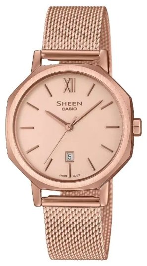 Часы Кварцевые CASIO SHE-4554PGM-4AUDF нержавеющая сталь купить,NaN