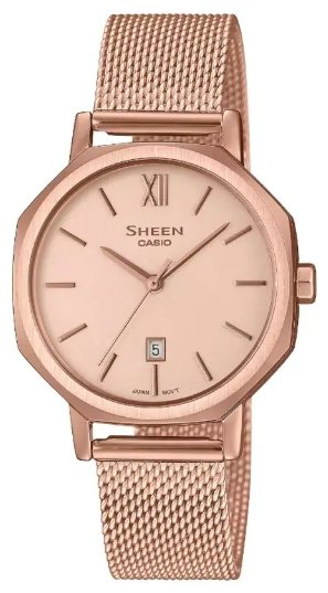 Часы Кварцевые CASIO SHE-4554PGM-4AUDF нержавеющая сталь купить,NaN