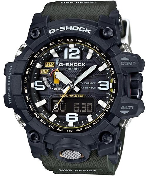 Часы Кварцевые CASIO GWG-1000-1A3DR полимер купить,NaN
