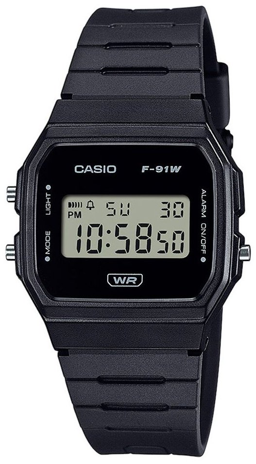 Часы Кварцевые CASIO F-91WB-1AEF полимер купить,NaN