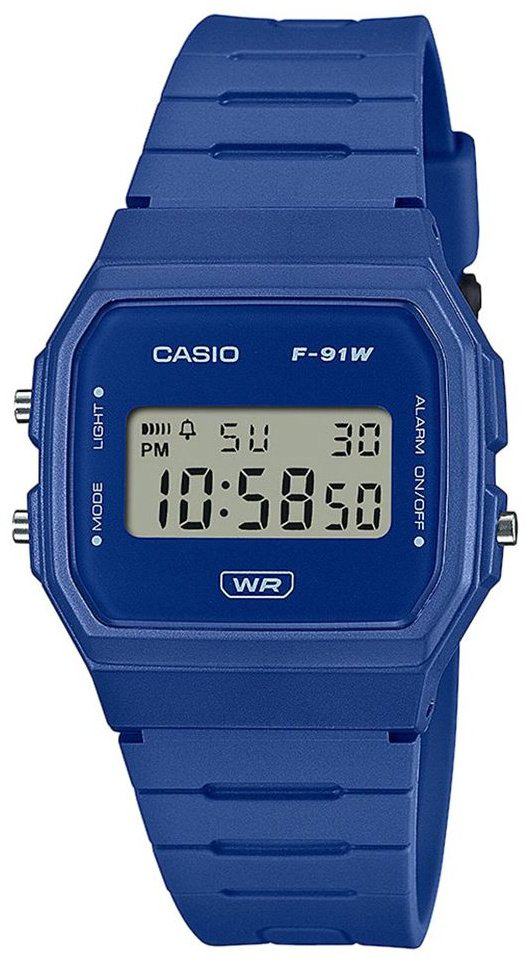 Часы Кварцевые CASIO F-91WB-2A1EF полимер купить,NaN