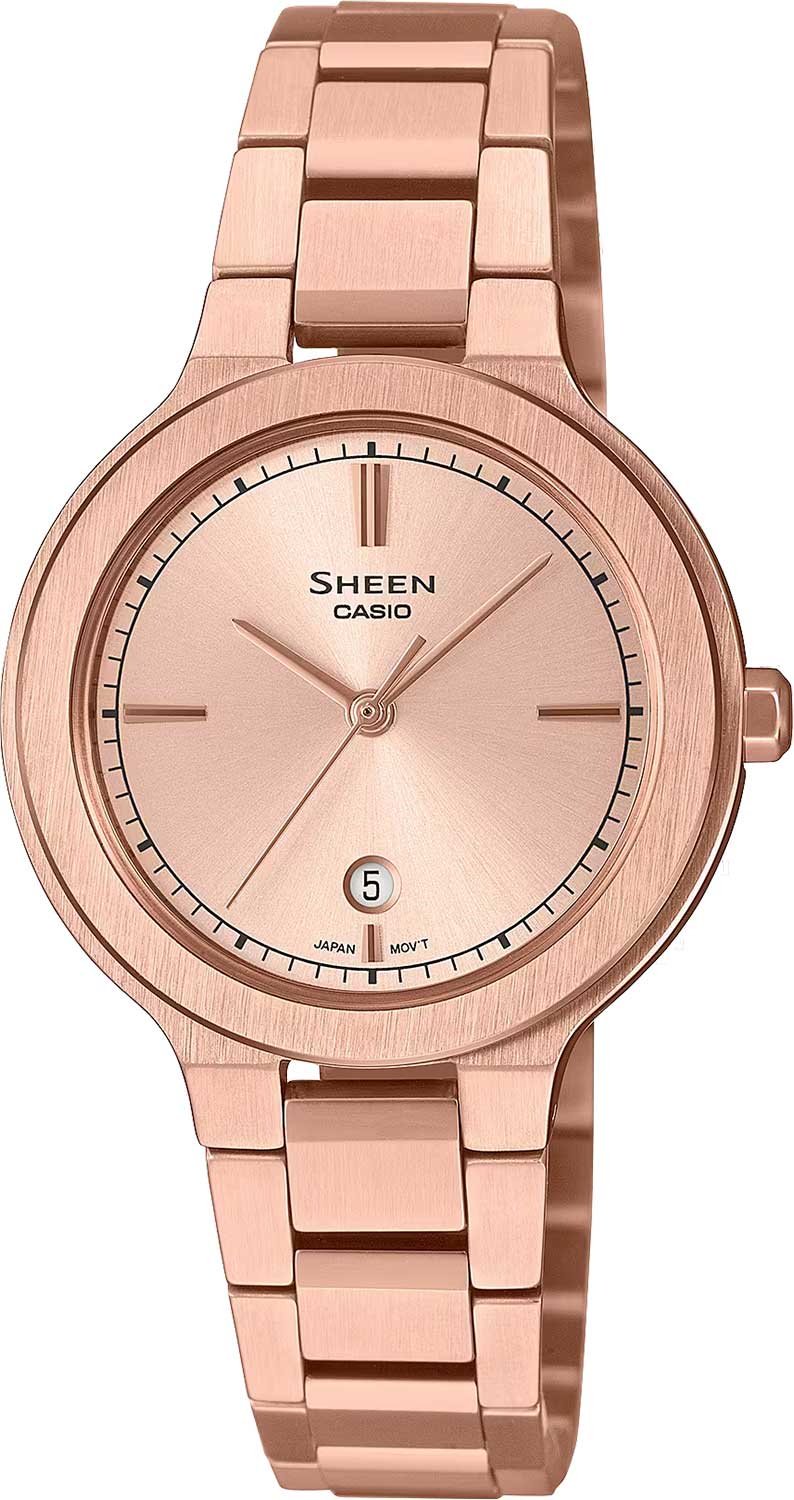 Часы Кварцевые CASIO SHE-4559PG-4AUDF нержавеющая сталь купить,NaN