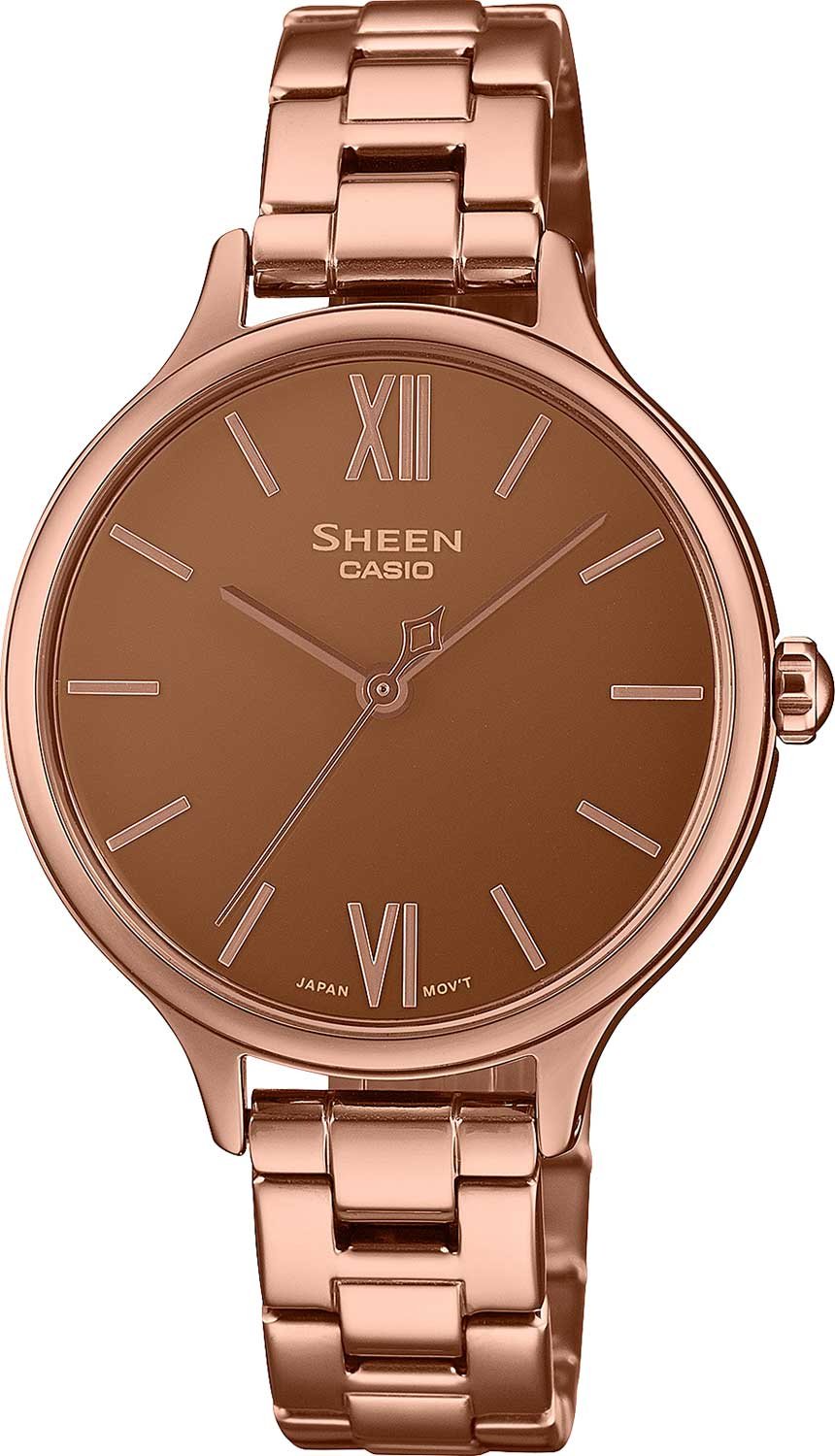Часы Кварцевые CASIO SHE-4560PG-4AUDF нержавеющая сталь купить,NaN