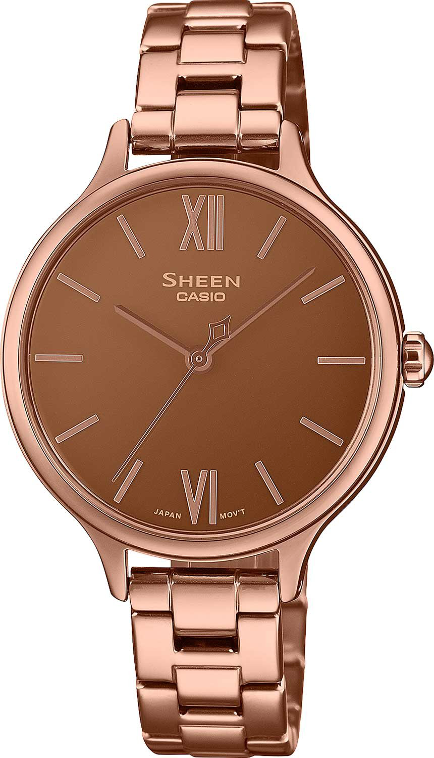 Часы Кварцевые CASIO SHE-4560PG-4AUDF нержавеющая сталь купить,NaN