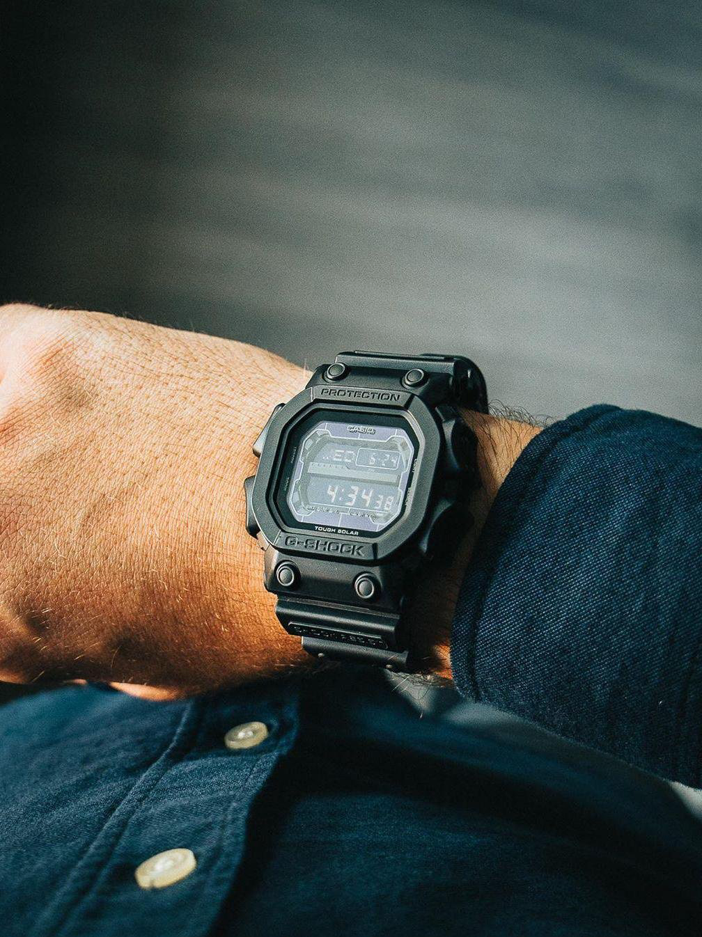 Часы Кварцевые CASIO GX-56BB-1DR полимер купить,NaN