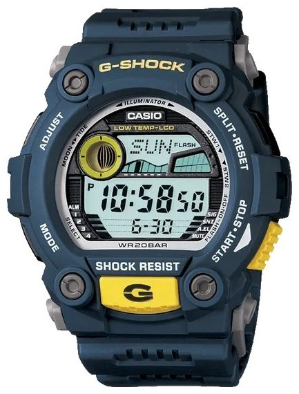 Часы Кварцевые CASIO G-7900-2DR полимер купить,NaN