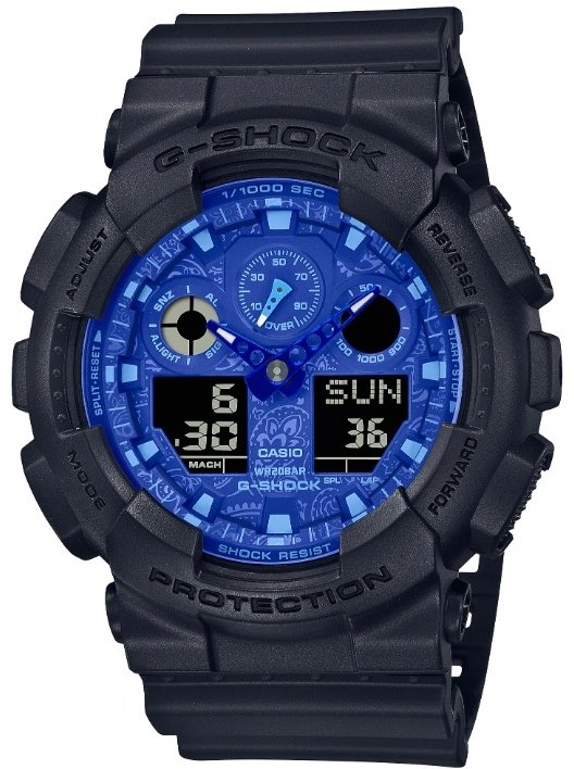 Часы Кварцевые CASIO GA-100BP-1ADR полимер купить,NaN