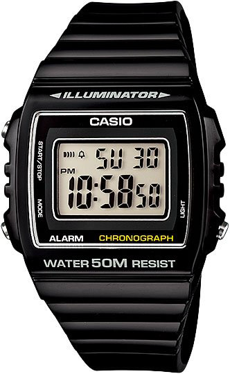 Часы Кварцевые CASIO W-215H-1AVDF полимер купить,NaN