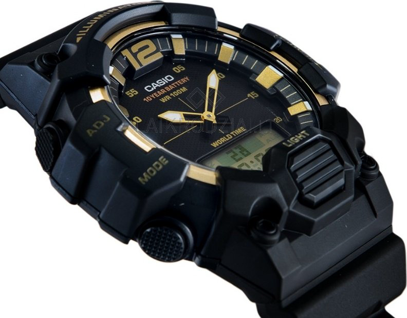 Часы Кварцевые CASIO HDC-700-9AVDF пластик купить,NaN
