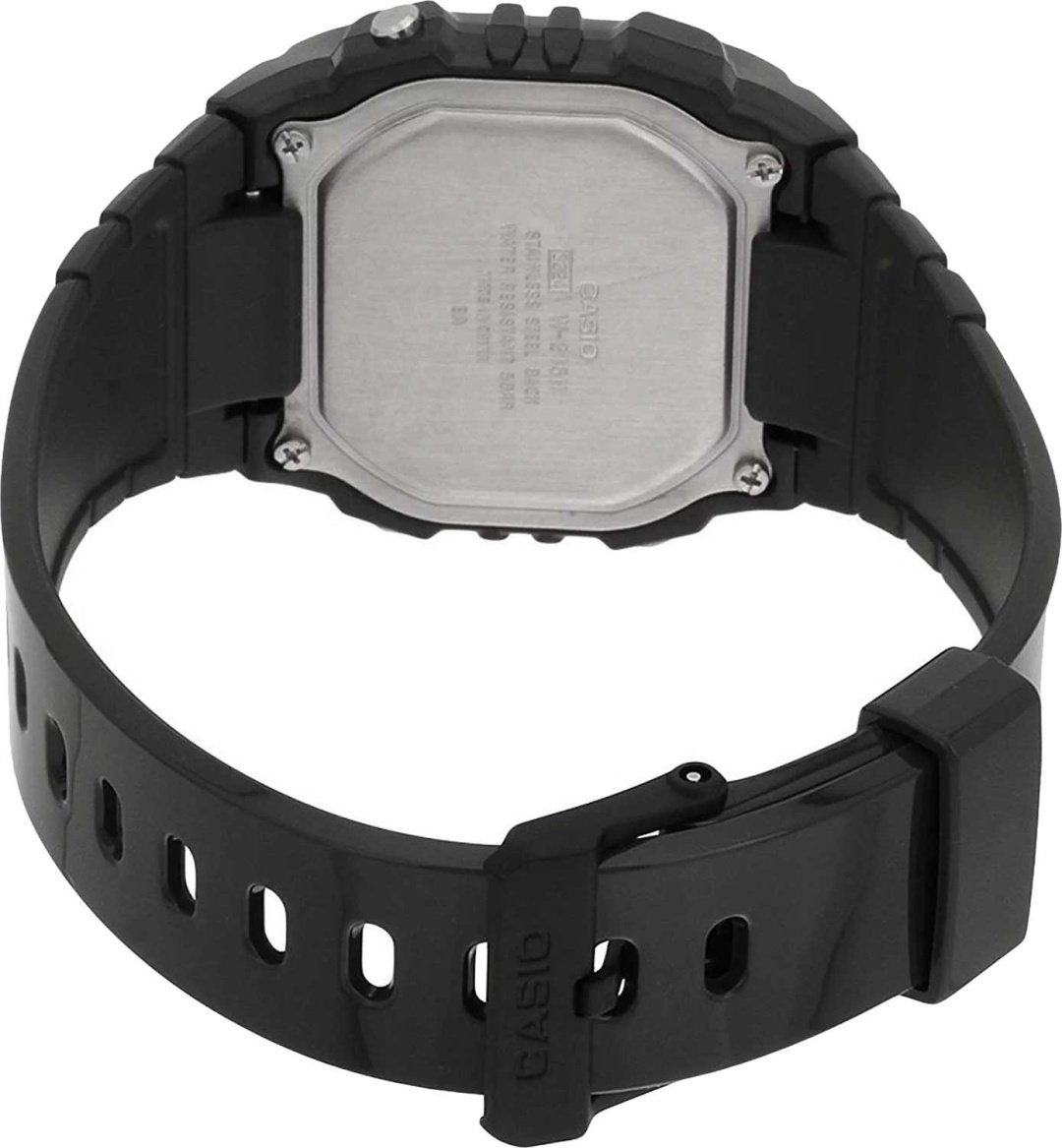 Часы Кварцевые CASIO W-215H-1AVDF полимер купить,NaN
