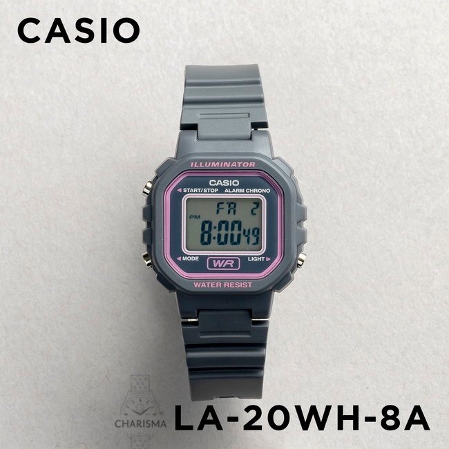 Часы Кварцевые CASIO LA-20WH-8ADF пластик, нержавеющая сталь купить,NaN