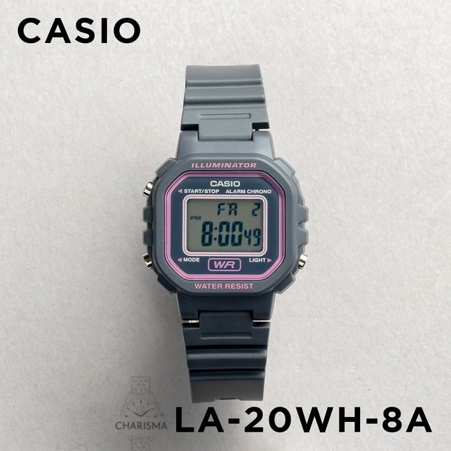 Часы Кварцевые CASIO LA-20WH-8ADF пластик, нержавеющая сталь купить,NaN
