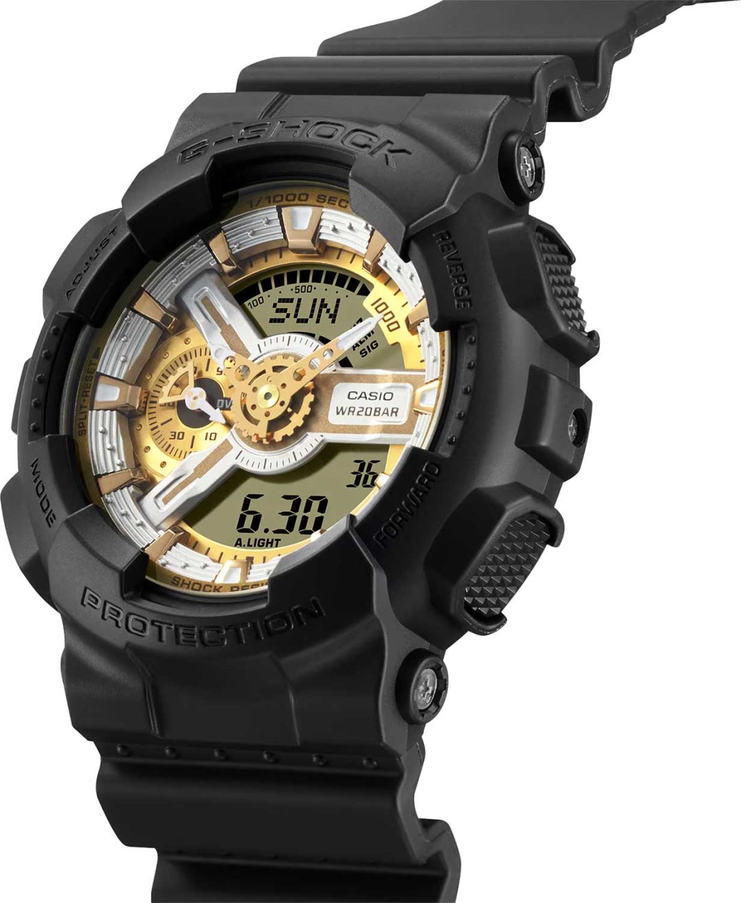 Часы Кварцевые CASIO GA-110CD-1A9DR полимер купить,NaN