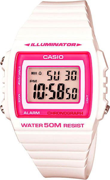 Часы Кварцевые CASIO W-215H-7A2VDF полимер купить,NaN