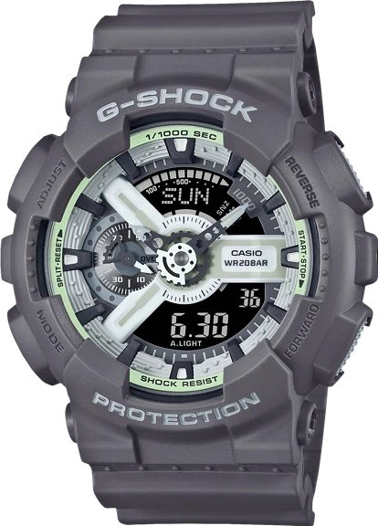 Часы Кварцевые CASIO GA-110HD-8ADR полимер купить,NaN