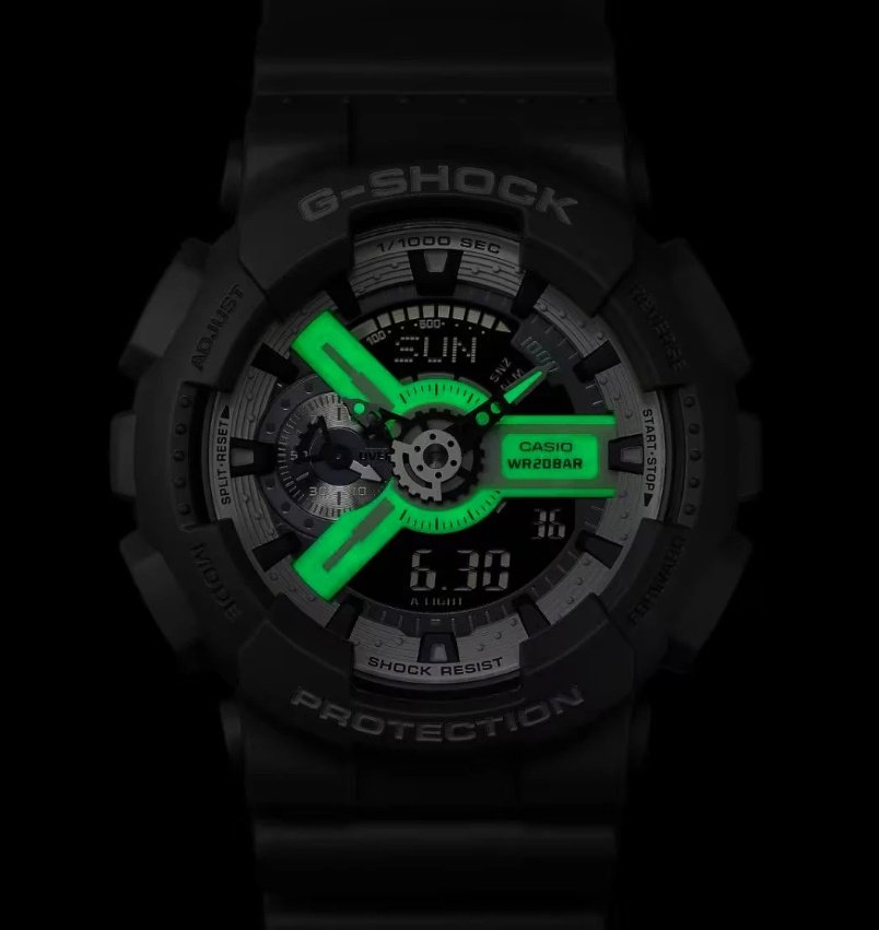 Часы Кварцевые CASIO GA-110HD-8ADR полимер купить,NaN