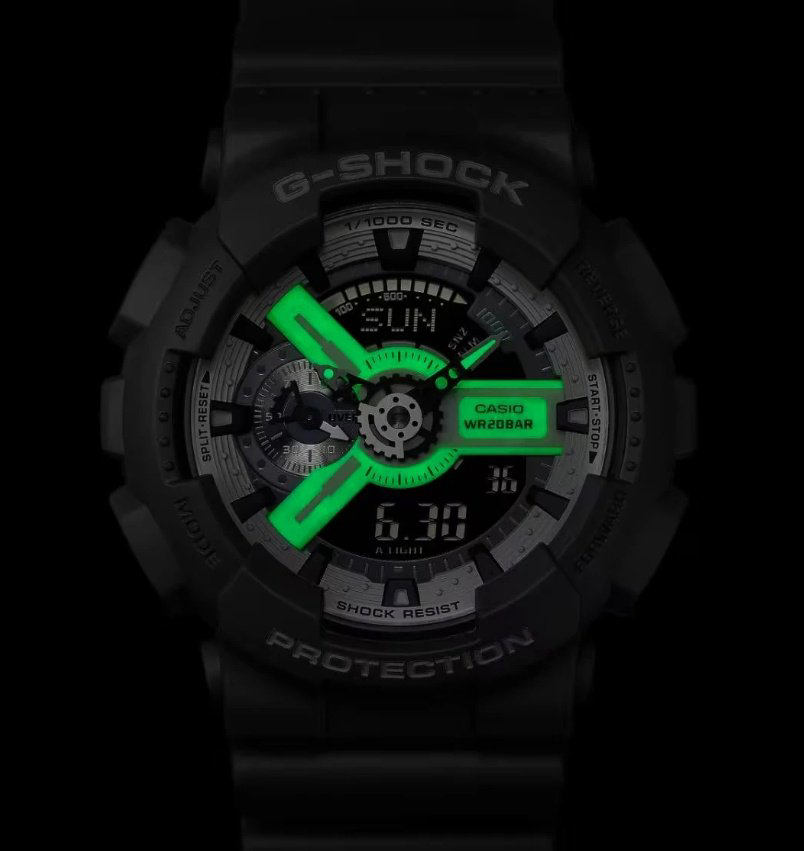 Часы Кварцевые CASIO GA-110HD-8ADR полимер купить,NaN