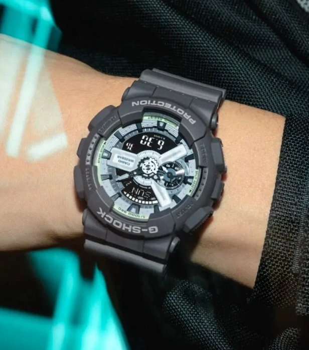 Часы Кварцевые CASIO GA-110HD-8ADR полимер купить,NaN