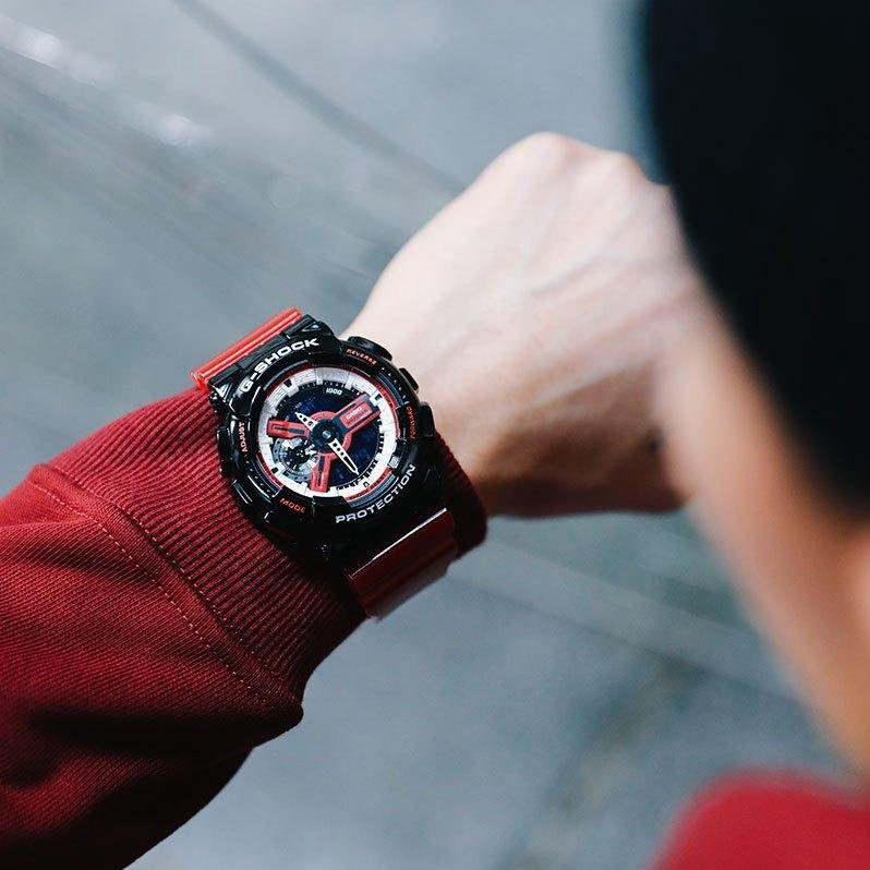 Часы Кварцевые CASIO GA-110RB-1ADR полимер купить,NaN