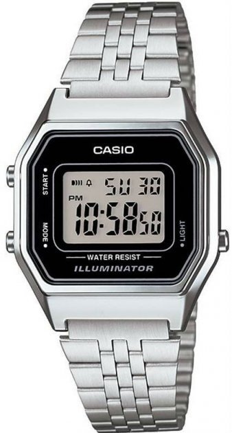 Часы Кварцевые CASIO LA680WA-1DF пластик купить,NaN