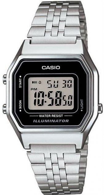 Часы Кварцевые CASIO LA680WA-1DF пластик купить,NaN