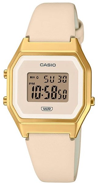 Часы Кварцевые CASIO LA680WEGL-4DF пластик купить,NaN
