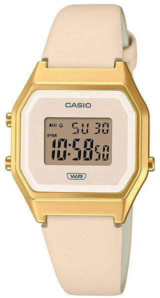 Часы Кварцевые CASIO LA680WEGL-4DF пластик купить,NaN