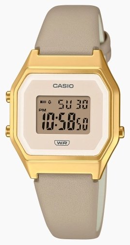 Часы Кварцевые CASIO LA680WEGL-5EF полимер