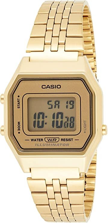 Часы Кварцевые CASIO LA680WGA-9DF пластик купить,NaN