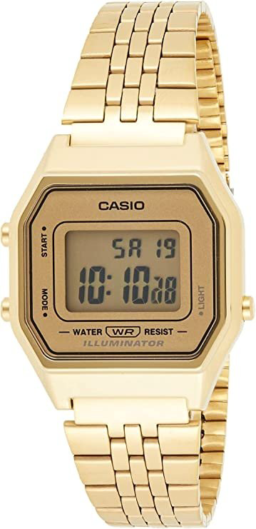 Часы Кварцевые CASIO LA680WGA-9DF пластик купить,NaN