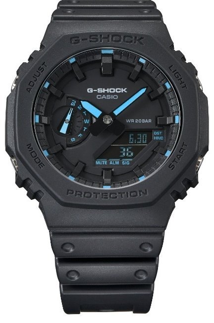 Часы Кварцевые CASIO GA-2100-1A2DR полимер купить,NaN