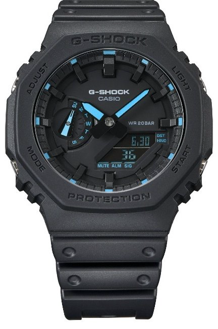 Часы Кварцевые CASIO GA-2100-1A2DR полимер купить,NaN